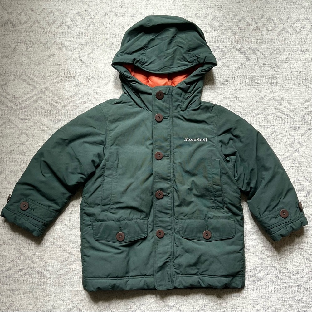 montbell kids down husky coat 110cm